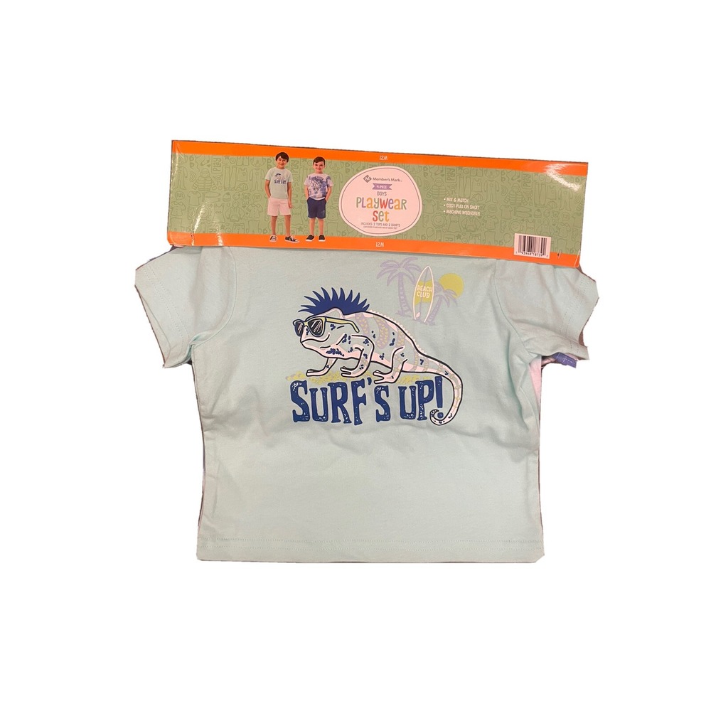 Member's Mark 4-Piece Boys Playwear‎ Set 12M